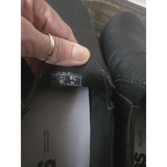 SAS Women's Patriot Slip-Resistant Black Slip On  Sz 8.5 - Picture 8 of 9